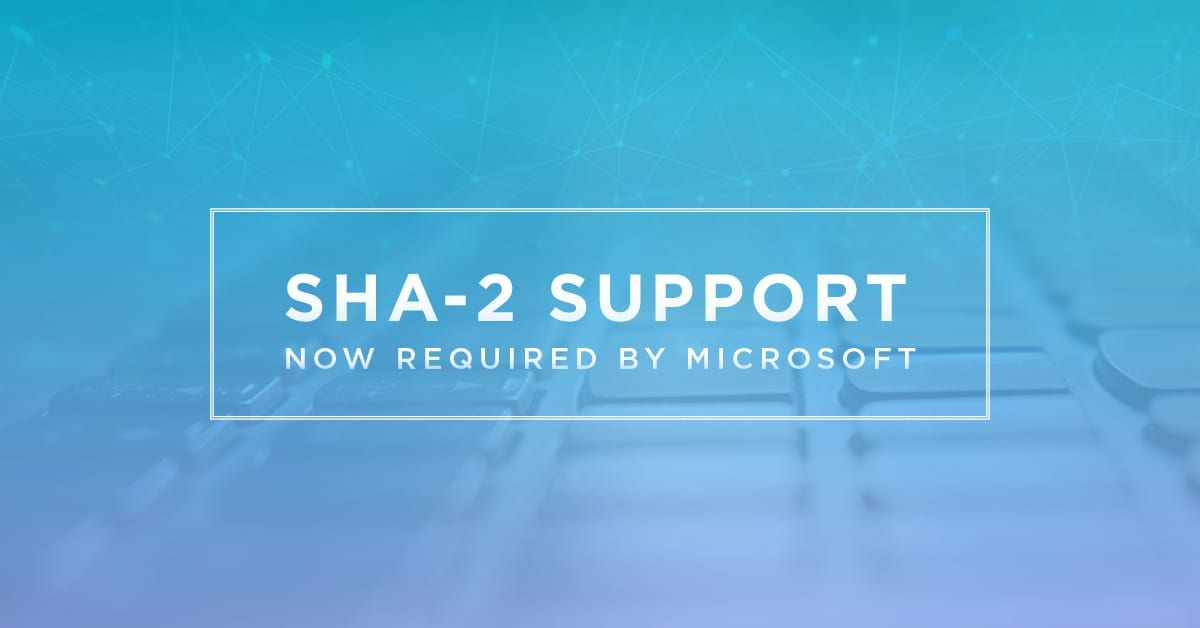 sha-2 update support patches windows 7 download