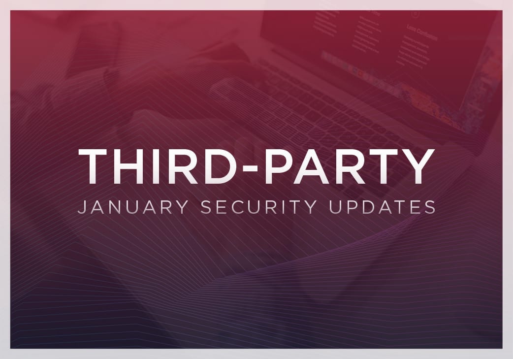 January Third-Party Security Updates
