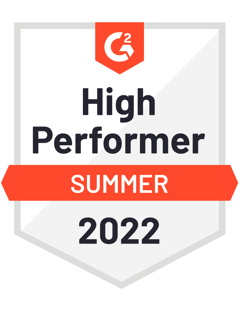 High performer summer 2022 award