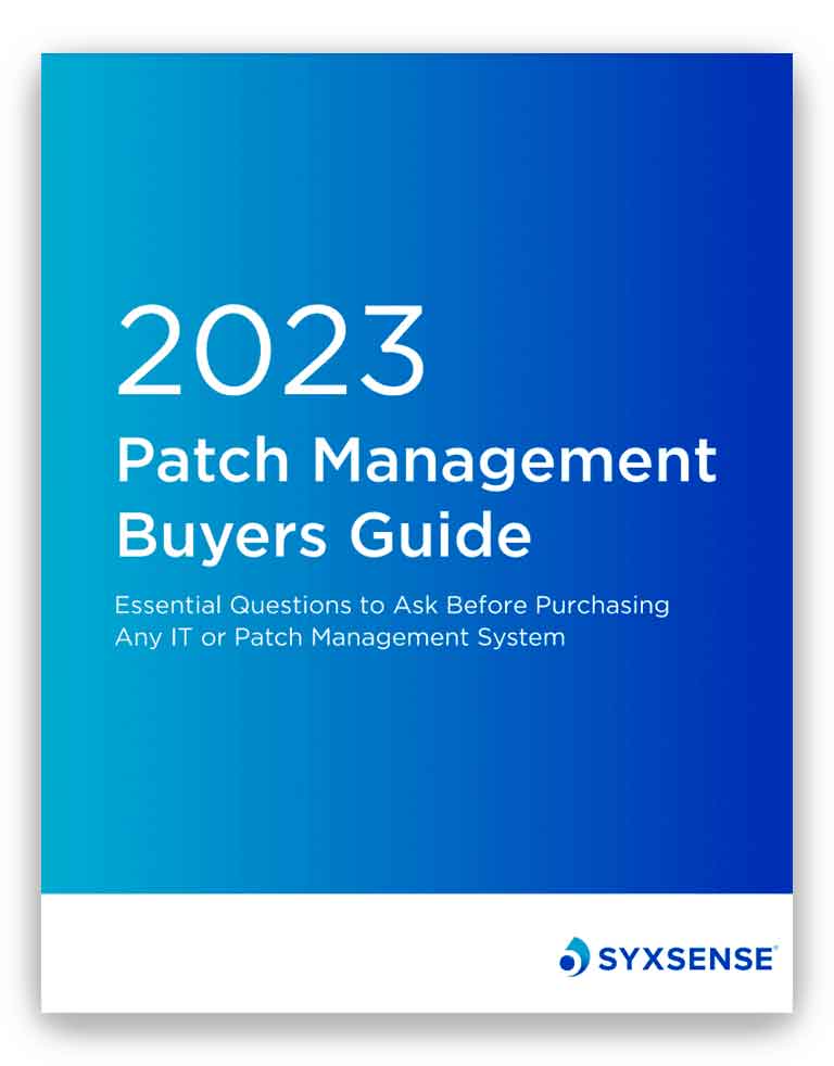 patch management buyers guide