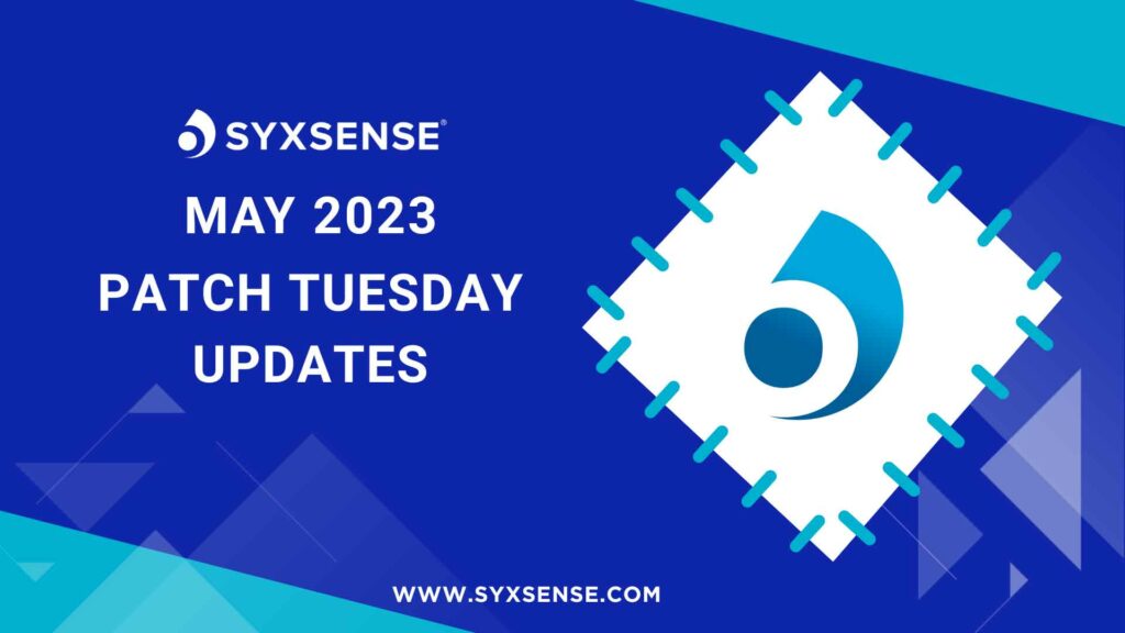 May 2023 Patch Tuesday Updates