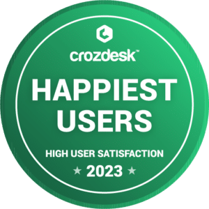 Crozdesk happiest users 2023