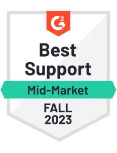 G2 best support fall 2023