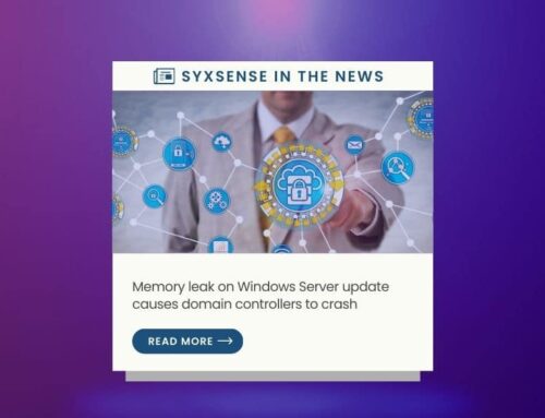 In the News: Memory leak on Windows Server update causes domain controllers to crash