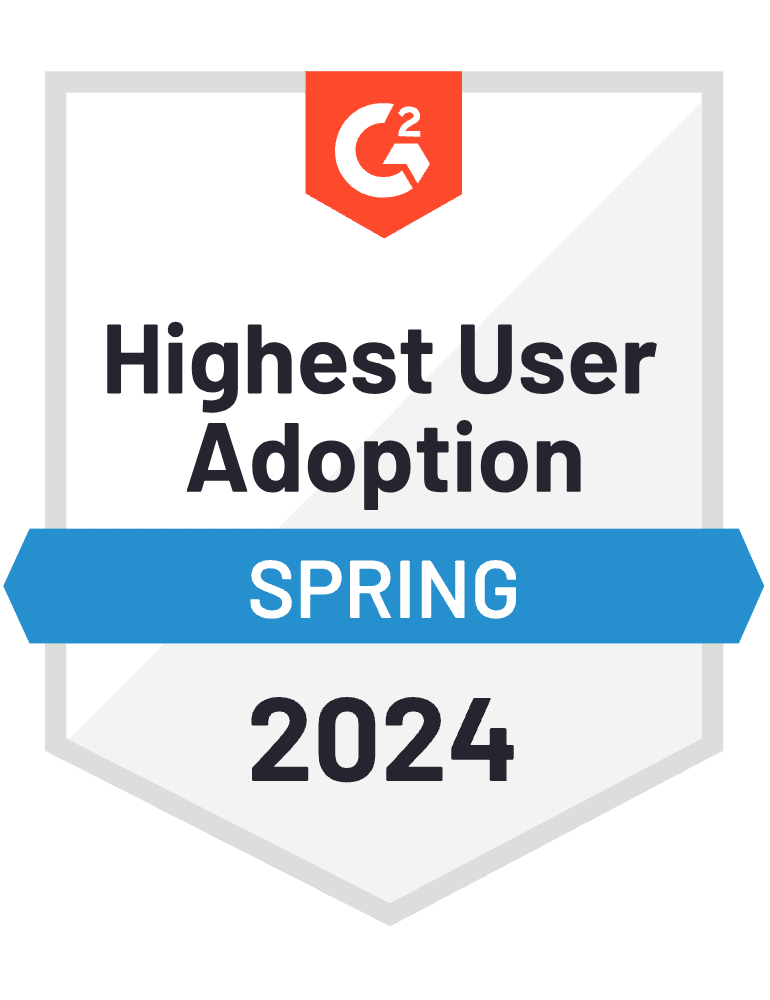 Highest user adoption spring 2024