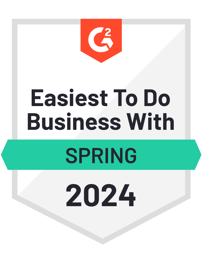 Easiest to do business with spring 2024